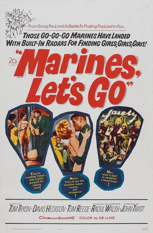 Смотреть фильм Marines, Let's Go (1961) онлайн в хорошем качестве SATRip