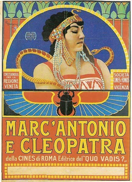 Смотреть фильм Марк Антоний и Клеопатра / Marc'Antonio e Cleopatra (1913) онлайн в хорошем качестве SATRip