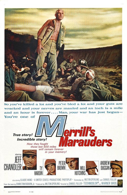 Смотреть фильм Мародеры Меррилла / Merrill's Marauders (1962) онлайн в хорошем качестве SATRip
