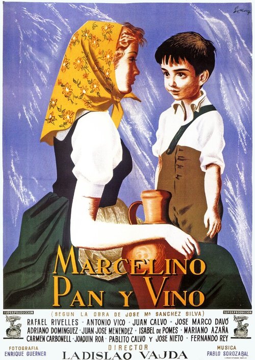 Смотреть фильм Марселино, хлеб и вино / Marcelino pan y vino (1955) онлайн в хорошем качестве SATRip