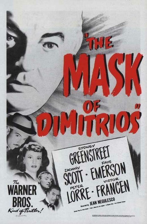 Смотреть фильм Маска Димитриоса / The Mask of Dimitrios (1944) онлайн в хорошем качестве SATRip