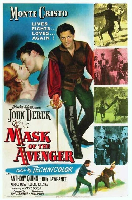 Смотреть фильм Маска мстителя / Mask of the Avenger (1951) онлайн в хорошем качестве SATRip