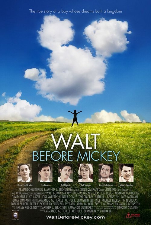 Смотреть фильм Мечтатель / Walt Before Mickey (2015) онлайн в хорошем качестве HDRip