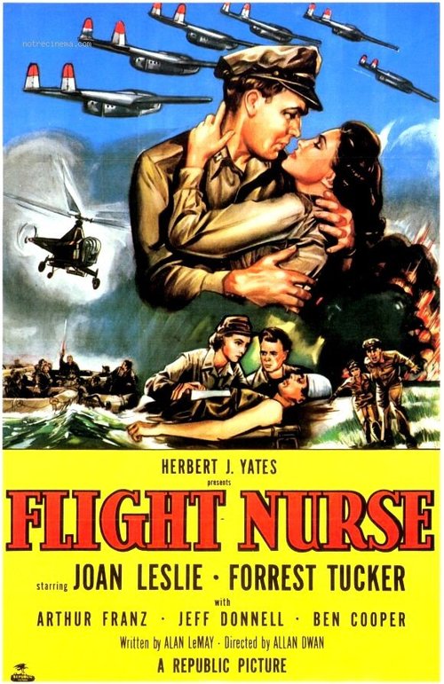 Смотреть фильм Медсестра на борту / Flight Nurse (1953) онлайн в хорошем качестве SATRip
