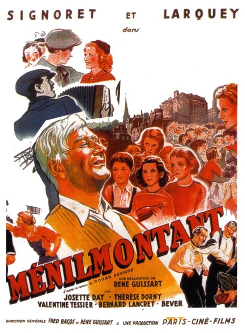 Смотреть фильм Менильмонтан / Ménilmontant (1936) онлайн 