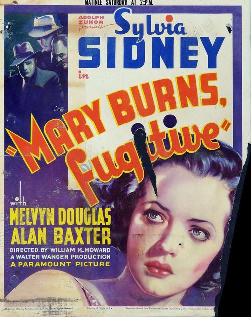 Смотреть фильм Мэри Бернс, беглянка / Mary Burns, Fugitive (1935) онлайн в хорошем качестве SATRip