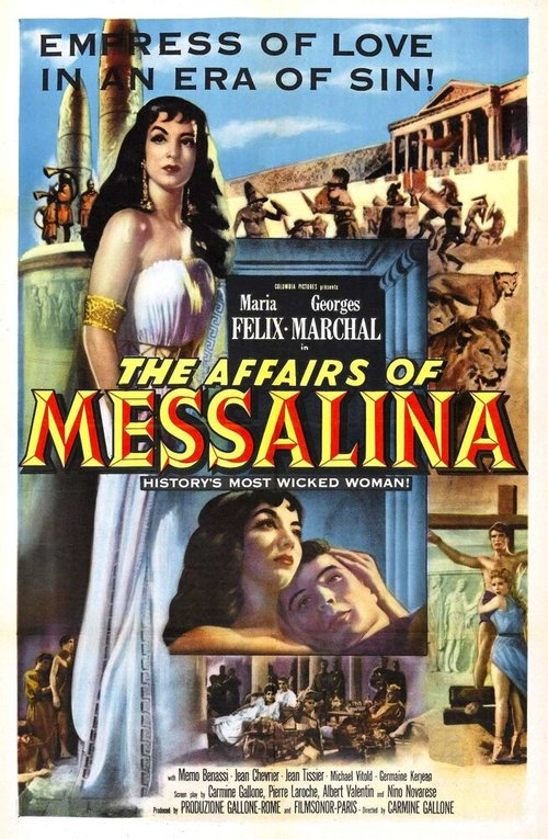 Смотреть фильм Мессалина / Messalina (1951) онлайн в хорошем качестве SATRip