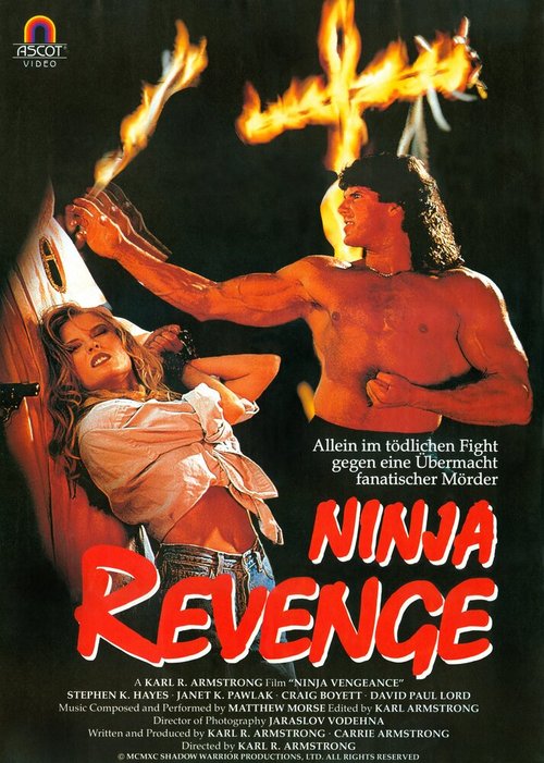 Смотреть фильм Месть ниндзя / Ninja Vengeance (1988) онлайн в хорошем качестве SATRip
