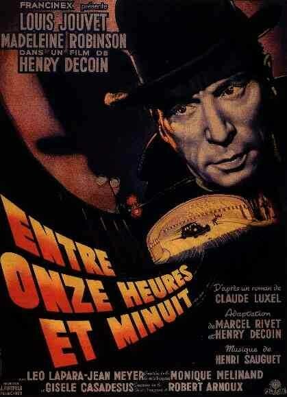 Смотреть фильм Между 11 часами и полуночью / Entre onze heures et minuit (1949) онлайн в хорошем качестве SATRip