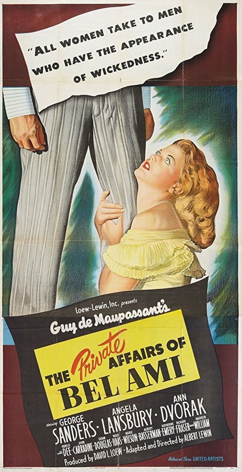 Смотреть фильм Милый друг / Bel Ami (1947) онлайн в хорошем качестве SATRip