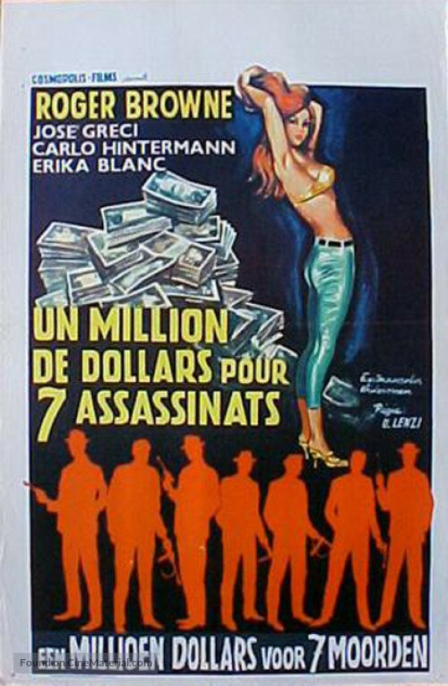 Смотреть фильм Миллион долларов за семь убийств / Un milione di dollari per sette assassini (1966) онлайн в хорошем качестве SATRip