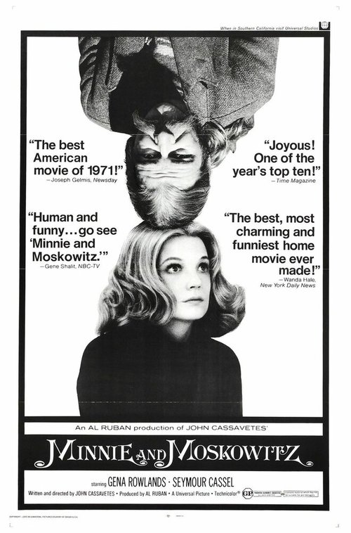 Смотреть фильм Минни и Московитц / Minnie and Moskowitz (1971) онлайн в хорошем качестве SATRip
