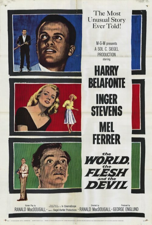 Смотреть фильм Мир, плоть и дьявол / The World, The Flesh and The Devil (1959) онлайн в хорошем качестве SATRip