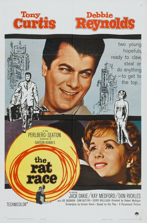 Смотреть фильм Мышиная возня / The Rat Race (1960) онлайн в хорошем качестве SATRip