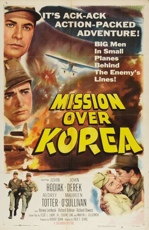 Смотреть фильм Mission Over Korea (1953) онлайн в хорошем качестве SATRip
