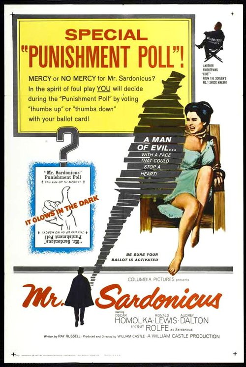 Смотреть фильм Мистер Сардоникус / Mr. Sardonicus (1961) онлайн в хорошем качестве SATRip