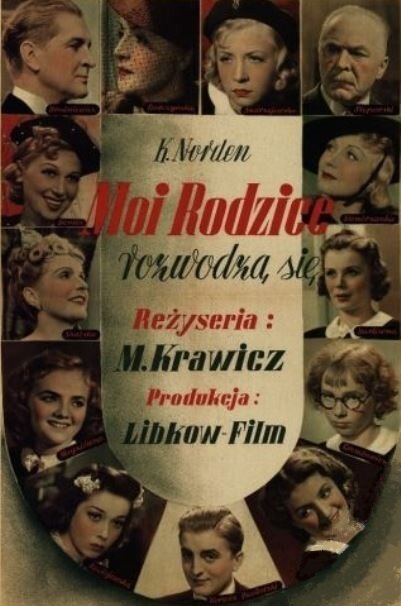Смотреть фильм Мои родители разводятся / Moi rodzice rozwodza sie (1938) онлайн в хорошем качестве SATRip