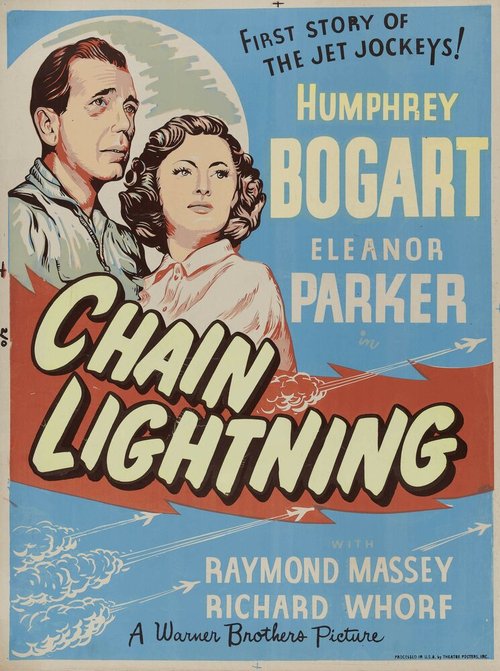 Смотреть фильм Молния / Chain Lightning (1950) онлайн в хорошем качестве SATRip