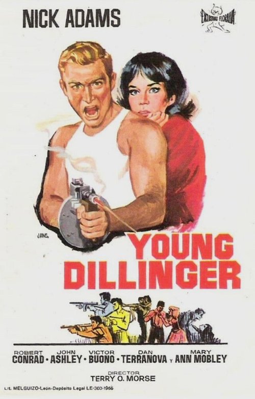 Смотреть фильм Молодой Диллинджер / Young Dillinger (1965) онлайн в хорошем качестве SATRip