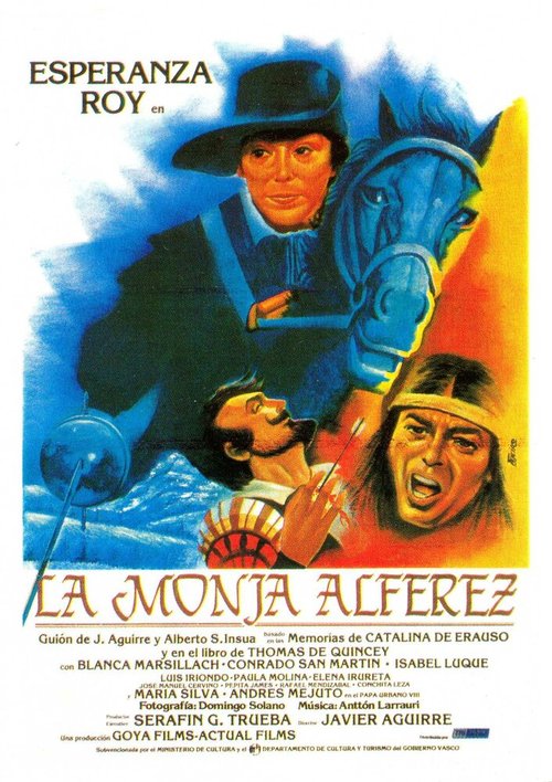 Смотреть фильм Монахиня-лейтенант / La monja alférez (1987) онлайн в хорошем качестве SATRip