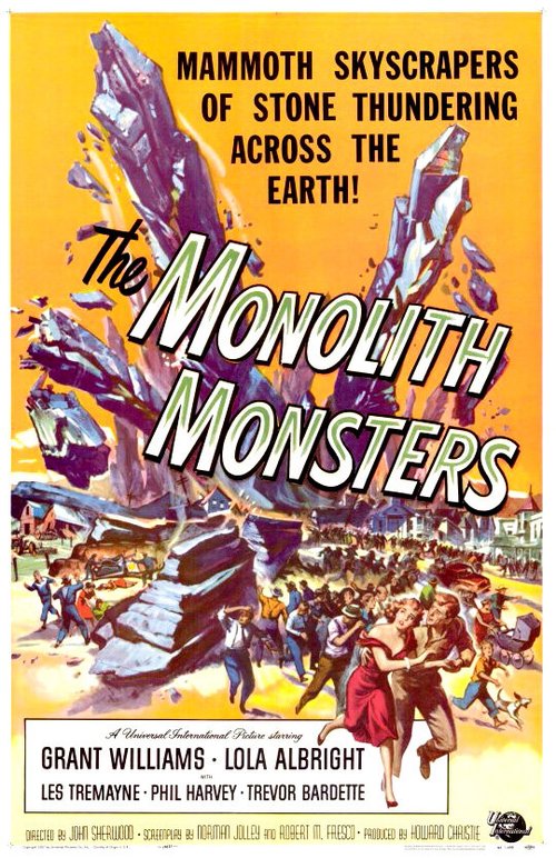 Смотреть фильм Монстры-монолиты / The Monolith Monsters (1957) онлайн в хорошем качестве SATRip