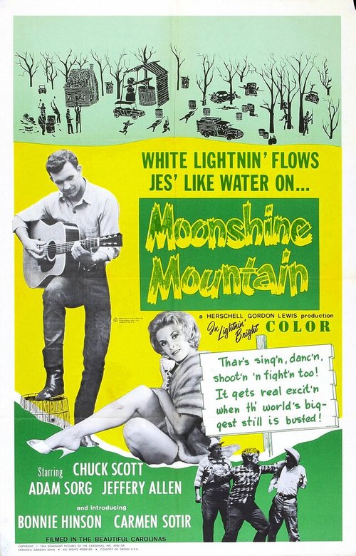 Смотреть фильм Moonshine Mountain (1964) онлайн в хорошем качестве SATRip