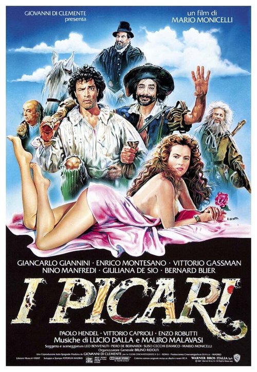 Смотреть фильм Мошенники как и мы / I picari (1987) онлайн в хорошем качестве SATRip