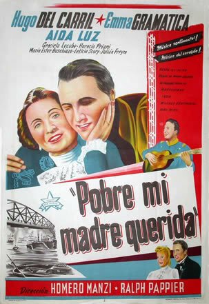 Смотреть фильм Моя бедная любимая мать / Pobre, mi madre querida (1948) онлайн в хорошем качестве SATRip