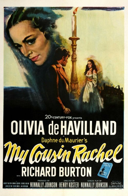 Смотреть фильм Моя кузина Рэйчел / My Cousin Rachel (1952) онлайн в хорошем качестве SATRip