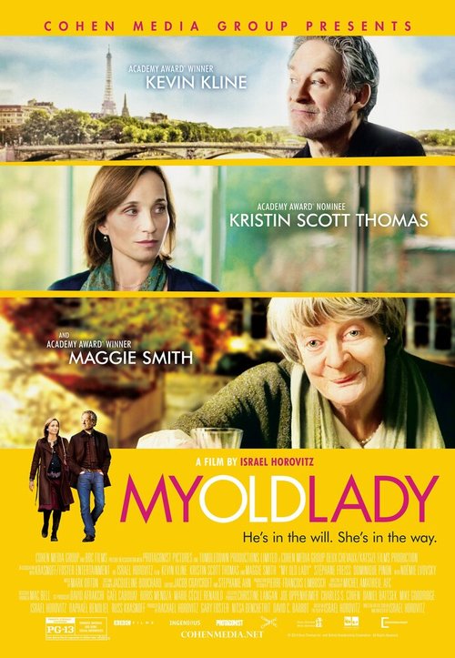 Смотреть фильм Моя старушка / My Old Lady (2014) онлайн в хорошем качестве HDRip