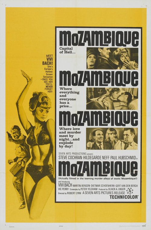 Смотреть фильм Мозамбик / Mozambique (1964) онлайн в хорошем качестве SATRip