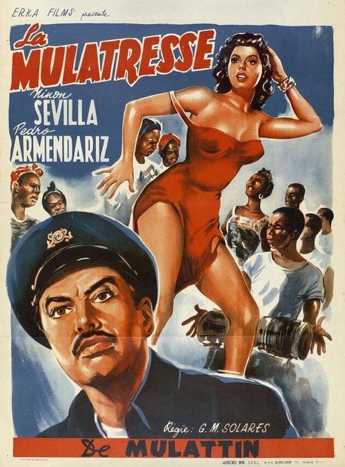 Смотреть фильм Мулатка / Mulata (1954) онлайн в хорошем качестве SATRip