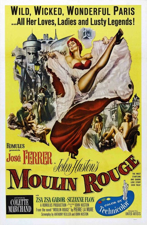 Смотреть фильм Мулен Руж / Moulin Rouge (1952) онлайн в хорошем качестве SATRip