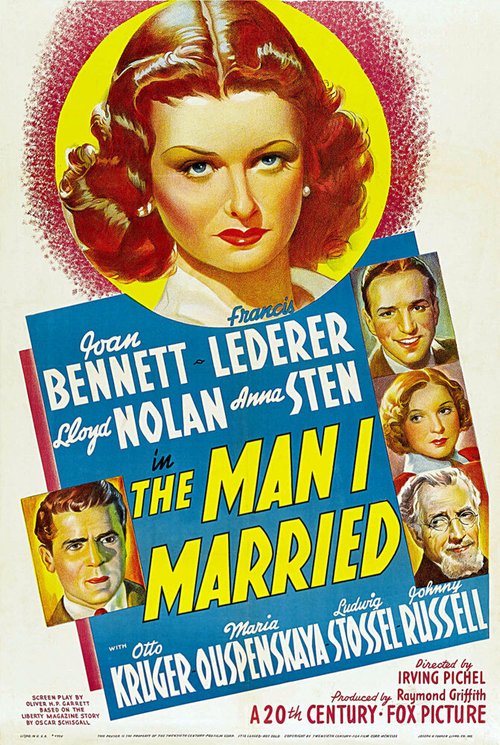 Смотреть фильм Мужчина, за которого я вышла замуж / The Man I Married (1940) онлайн в хорошем качестве SATRip