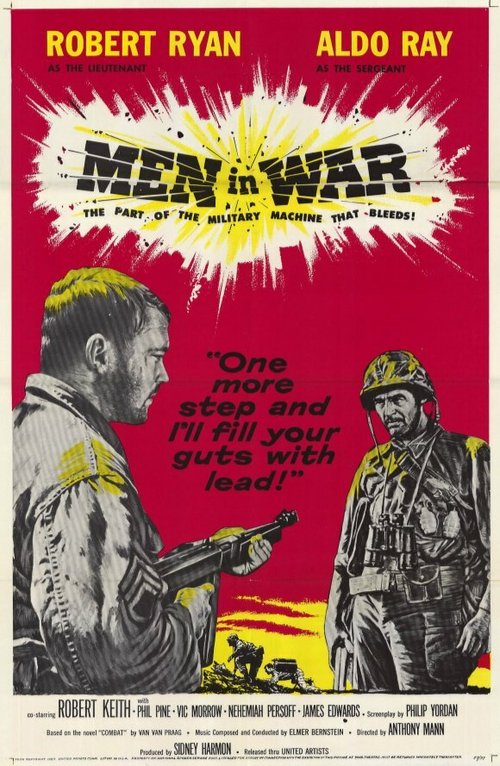 Смотреть фильм Мужчины на войне / Men in War (1957) онлайн в хорошем качестве SATRip