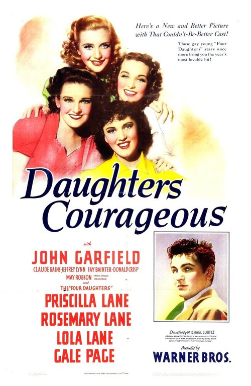 Смотреть фильм Мужественные дочери / Daughters Courageous (1939) онлайн в хорошем качестве SATRip