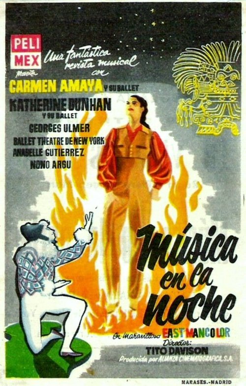 Смотреть фильм Музыка в ночи / Música en la noche (1958) онлайн в хорошем качестве SATRip
