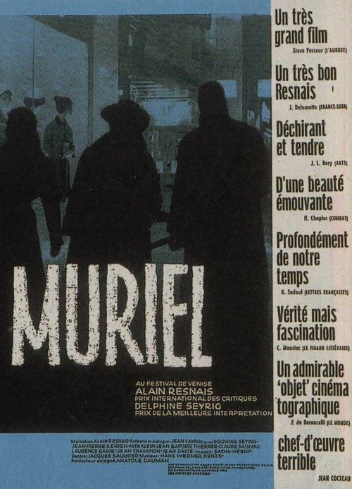 Смотреть фильм Мюриэль, или Время возвращения / Muriel ou le temps d'un retour (1963) онлайн в хорошем качестве SATRip