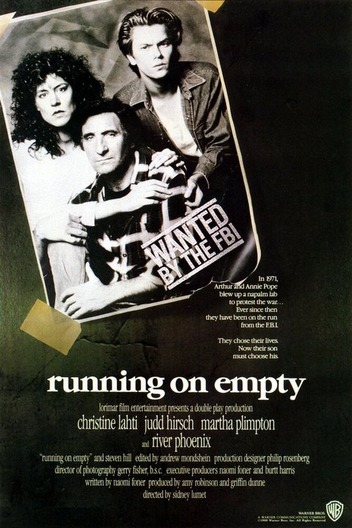 Смотреть фильм На холостом ходу / Running on Empty (1988) онлайн в хорошем качестве SATRip