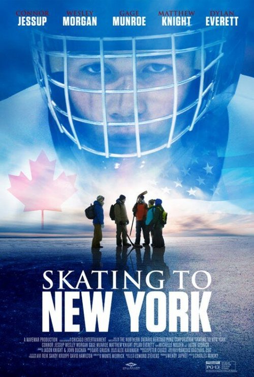 Смотреть фильм На коньках до Нью-Йорка / Skating to New York (2013) онлайн в хорошем качестве HDRip