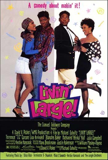 Смотреть фильм На широкую ногу / Livin' Large! (1991) онлайн в хорошем качестве HDRip