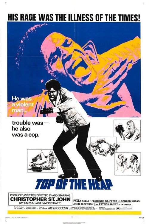 Смотреть фильм На вершине / Top of the Heap (1972) онлайн в хорошем качестве SATRip
