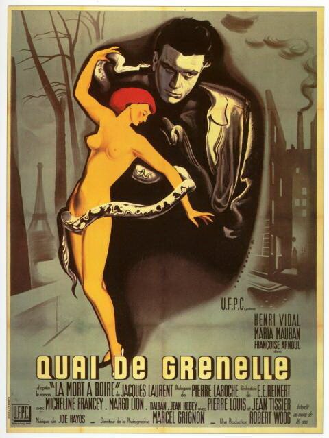 Смотреть фильм Набережная Гренель / Quai de Grenelle (1950) онлайн в хорошем качестве SATRip