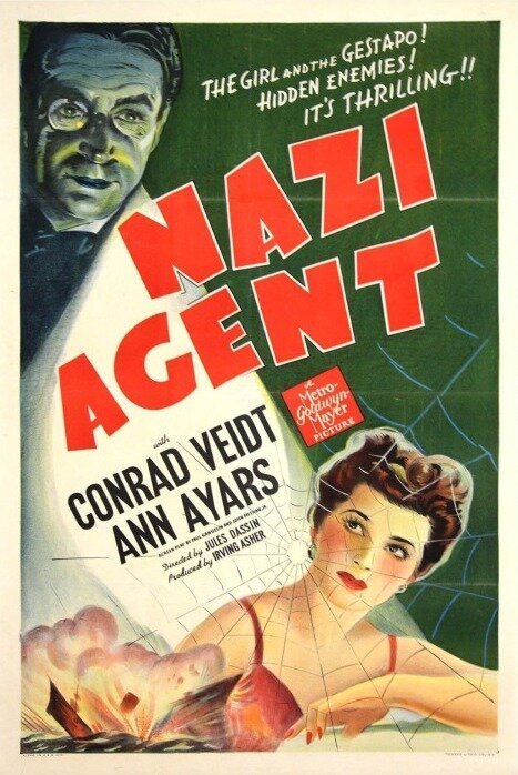 Смотреть фильм Нацистский агент / Nazi Agent (1942) онлайн в хорошем качестве SATRip