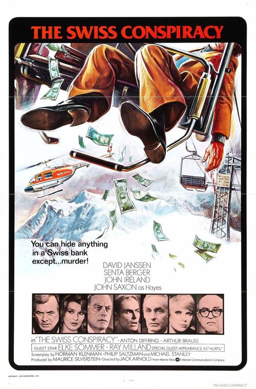 Смотреть фильм Надежно как в Швейцарском банке / The Swiss Conspiracy (1976) онлайн в хорошем качестве SATRip