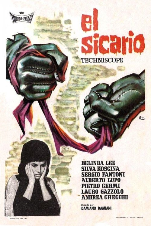 Смотреть фильм Наемный убийца / Il sicario (1961) онлайн в хорошем качестве SATRip