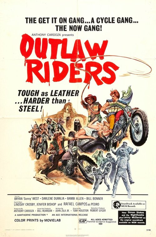 Смотреть фильм Наездники вне закона / Outlaw Riders (1971) онлайн в хорошем качестве SATRip