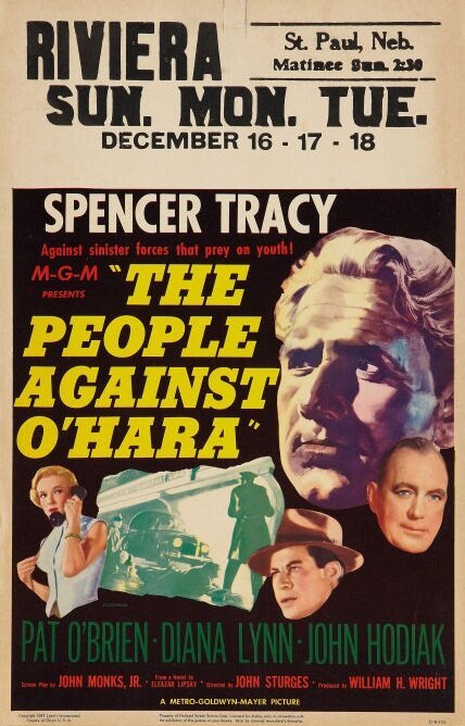 Смотреть фильм Народ против О`Хара / The People Against O'Hara (1951) онлайн в хорошем качестве SATRip