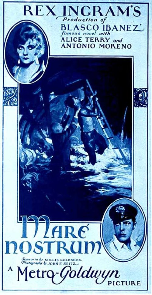 Смотреть фильм Наше море / Mare Nostrum (1926) онлайн в хорошем качестве SATRip