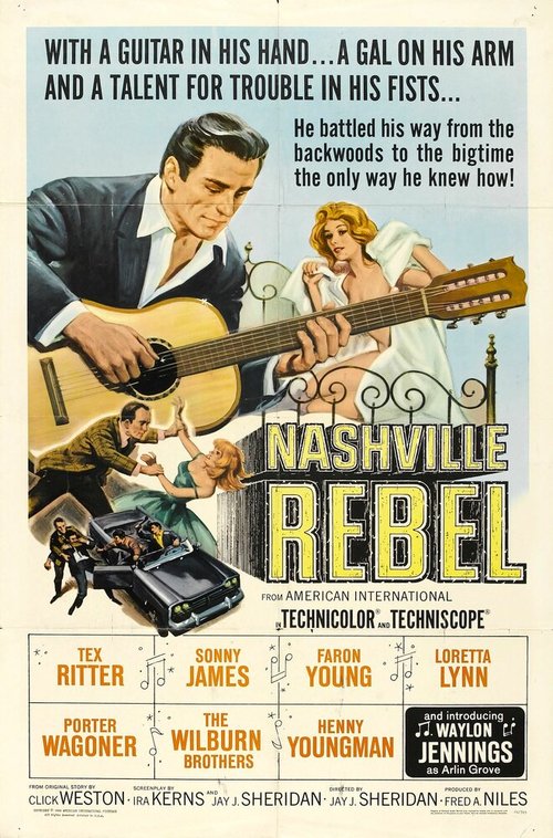 Смотреть фильм Nashville Rebel (1966) онлайн в хорошем качестве SATRip